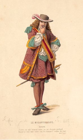 Texte 7 : Le Misanthrope de Molière, acte I, scène 1.