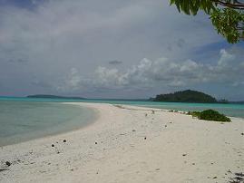 La plage de l'îlot !