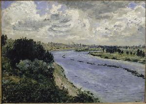Chalands sur la Seine